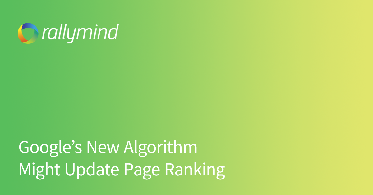 Google New Algorithm Might Update Page Ranking